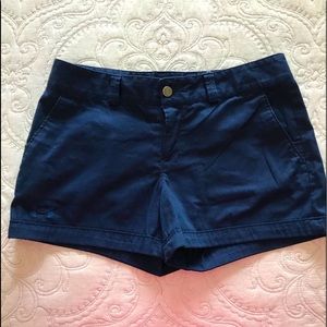 NWOT; Under Armour Shorts. Navy; Size 4.